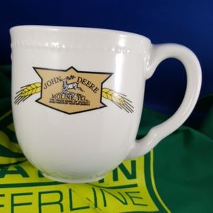 JOHN DEERE Coffee Mug RARE Moline ILL Wheat (12oz)